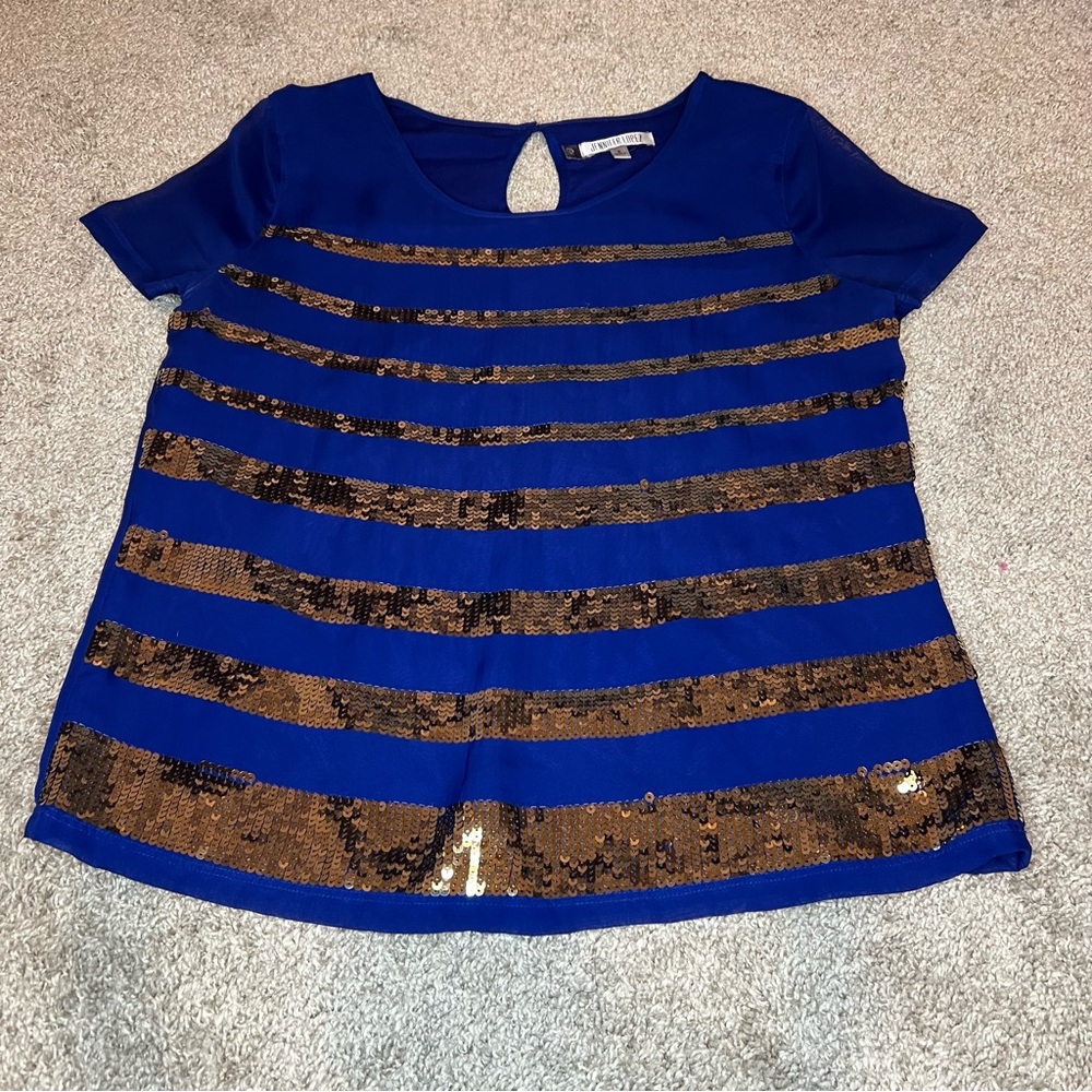 Jennifer Lopez Sequin Shirt